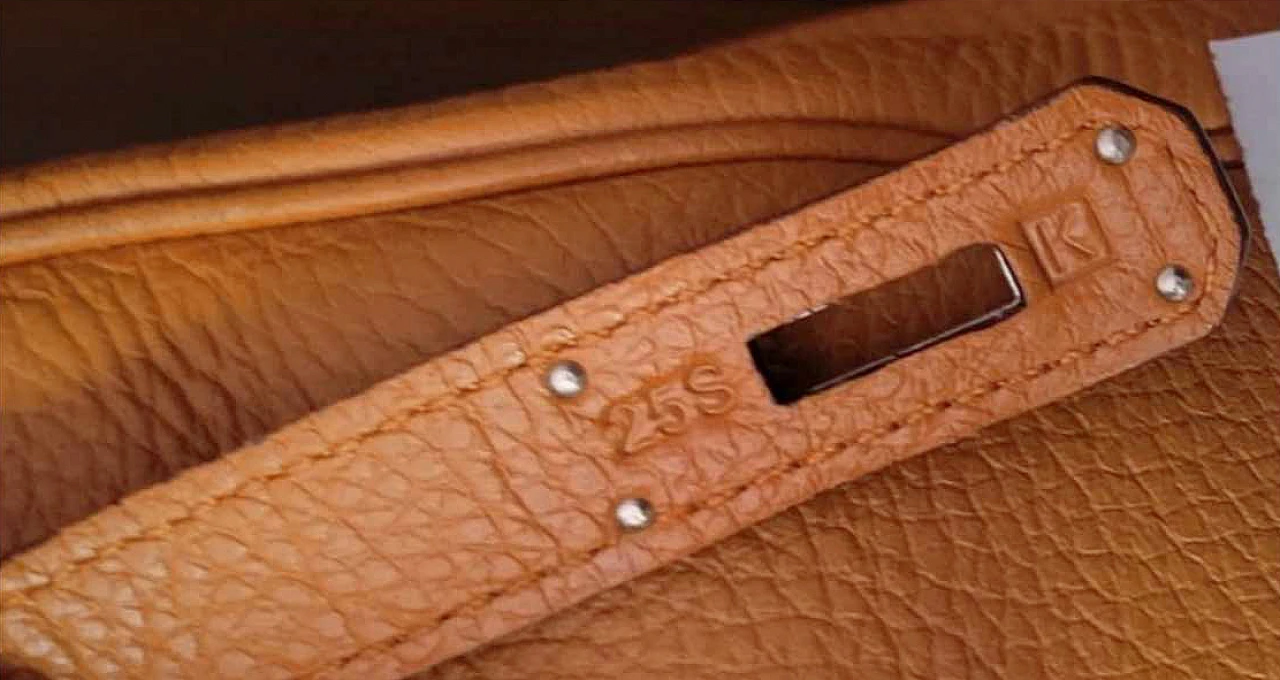 Hermes Birkin 35 Clémence leather bag 5