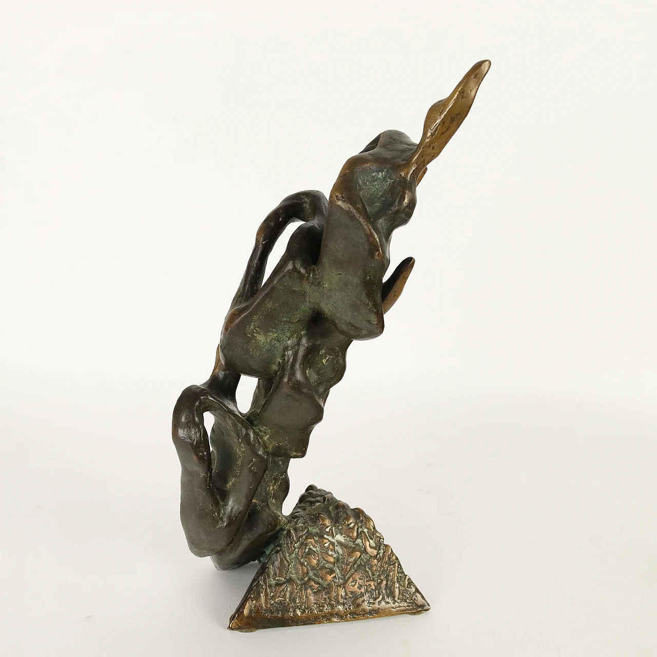 Gino Masciarelli, Volo d'anatre, bronze sculpture 4