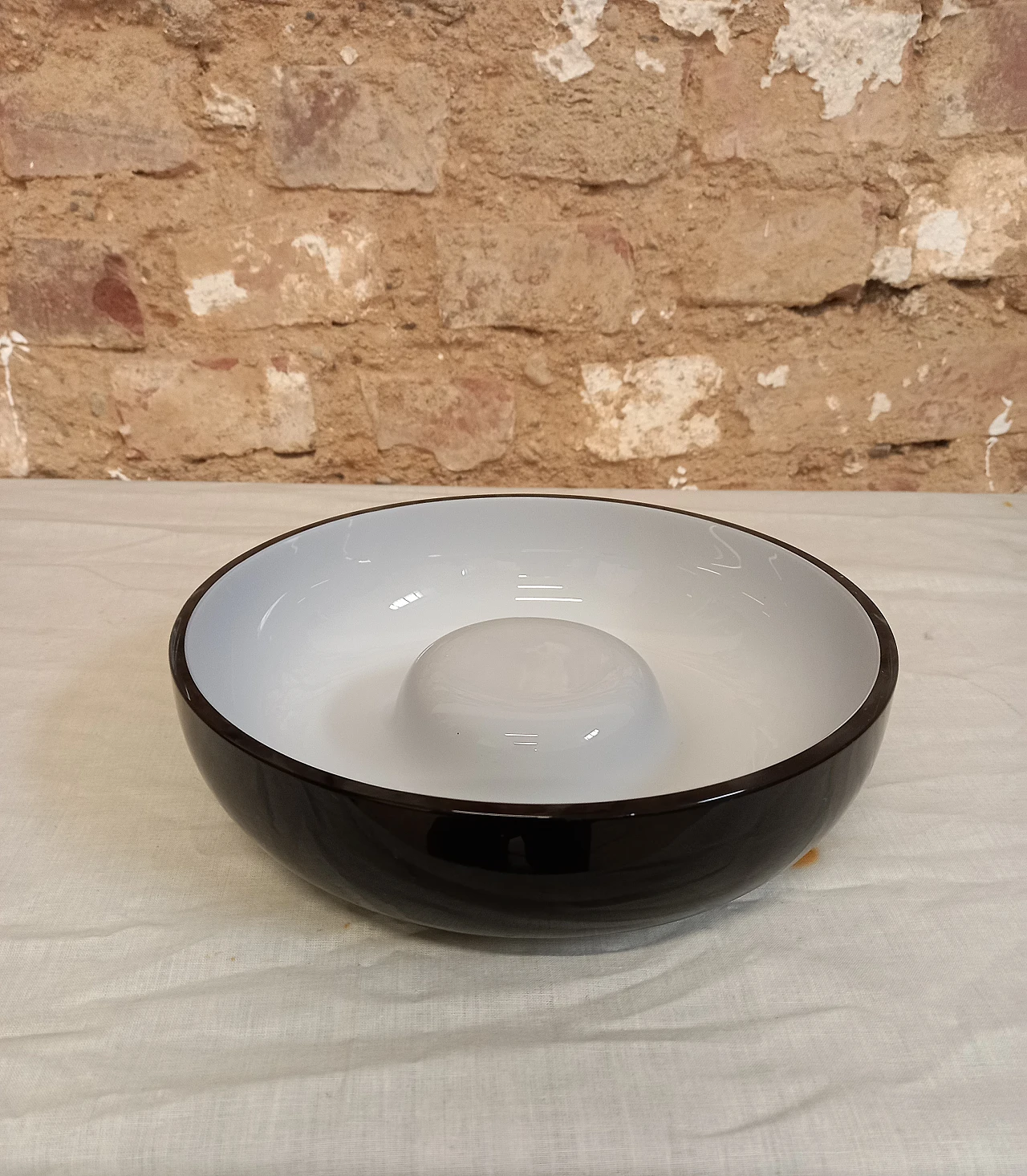 Glass centerpiece by Alfredo Barbini, 1970s 2