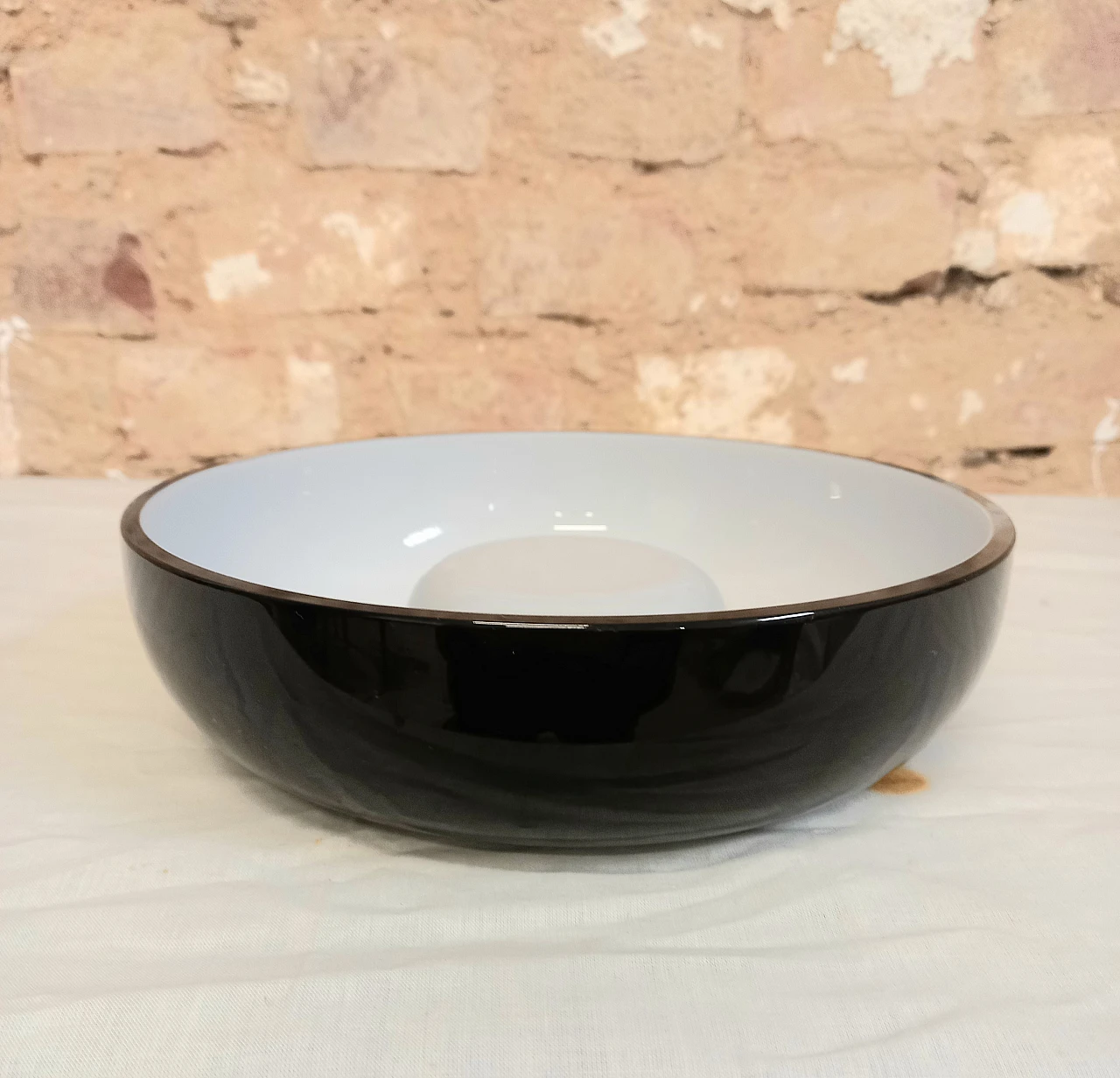 Glass centerpiece by Alfredo Barbini, 1970s 3