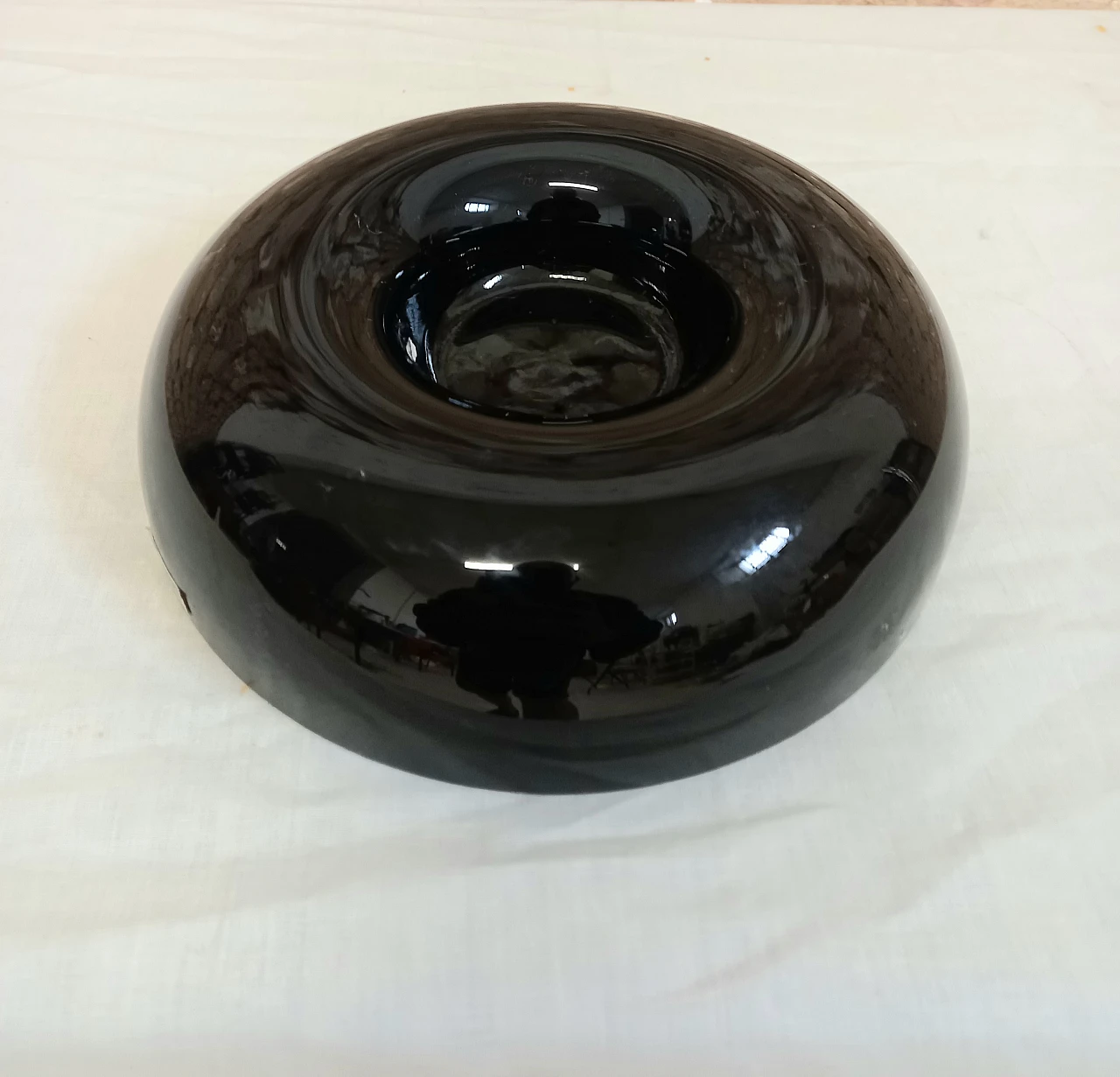 Glass centerpiece by Alfredo Barbini, 1970s 4