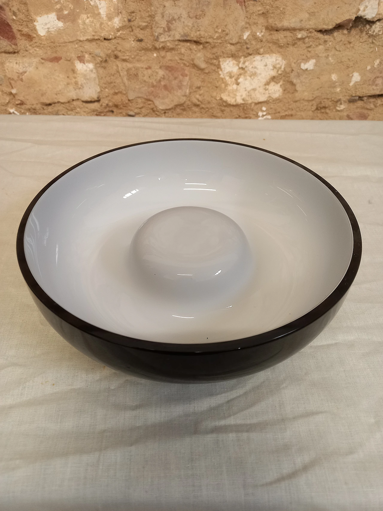 Glass centerpiece by Alfredo Barbini, 1970s 6