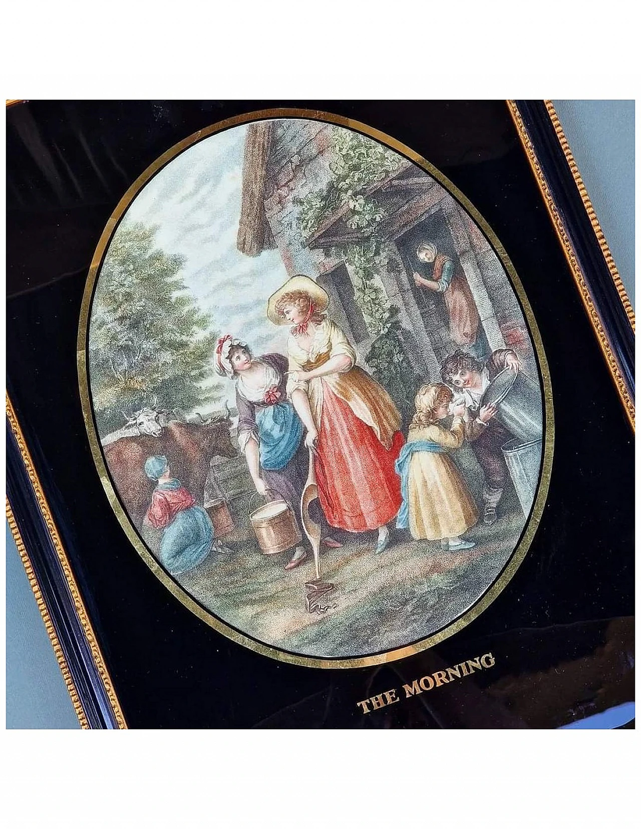 William J. Allingham, The Four Phases of the Day, engraving, 1920s 2