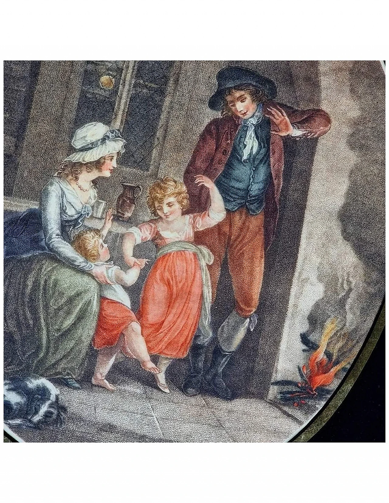 William J. Allingham, The Four Phases of the Day, engraving, 1920s 3