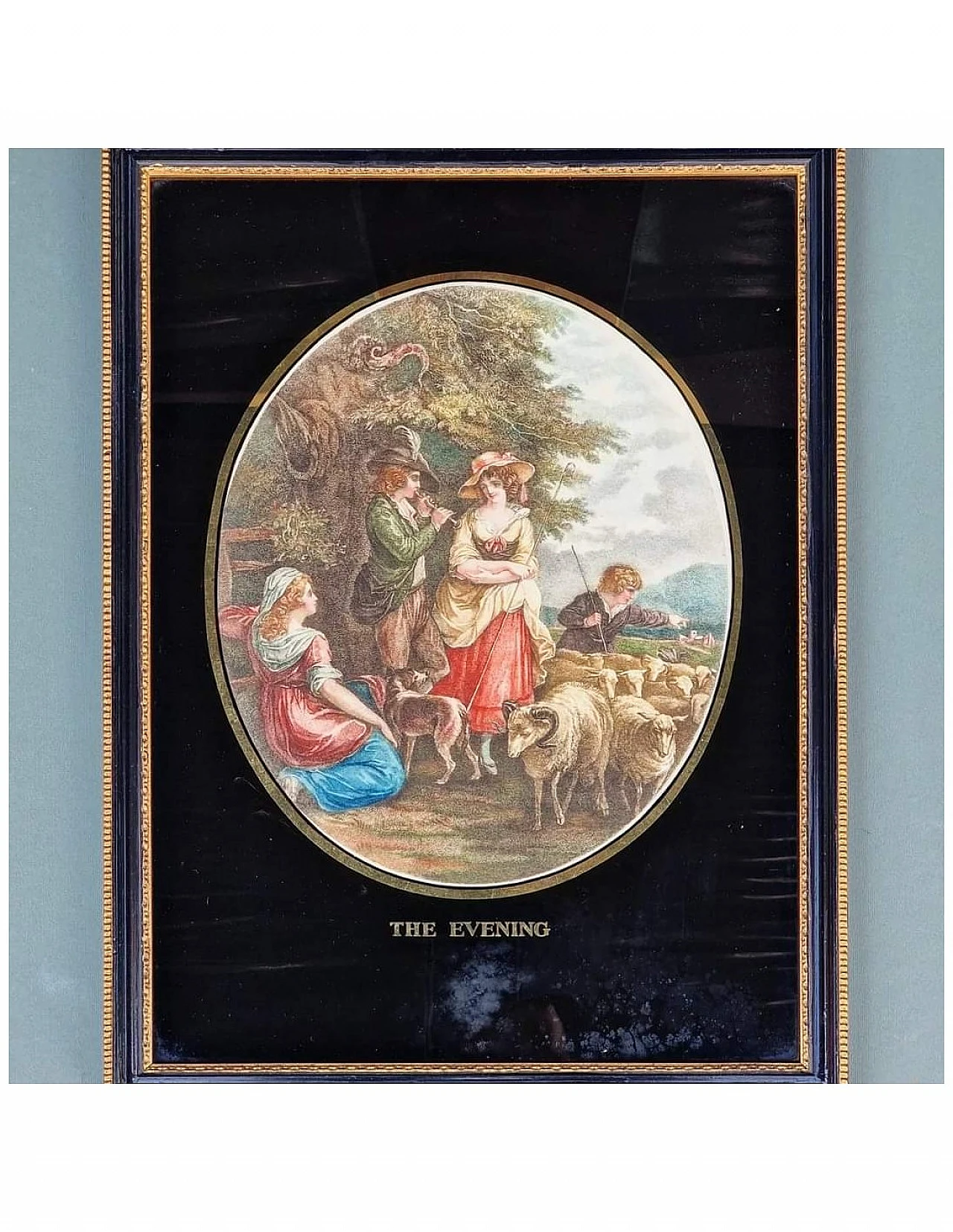 William J. Allingham, The Four Phases of the Day, engraving, 1920s 4