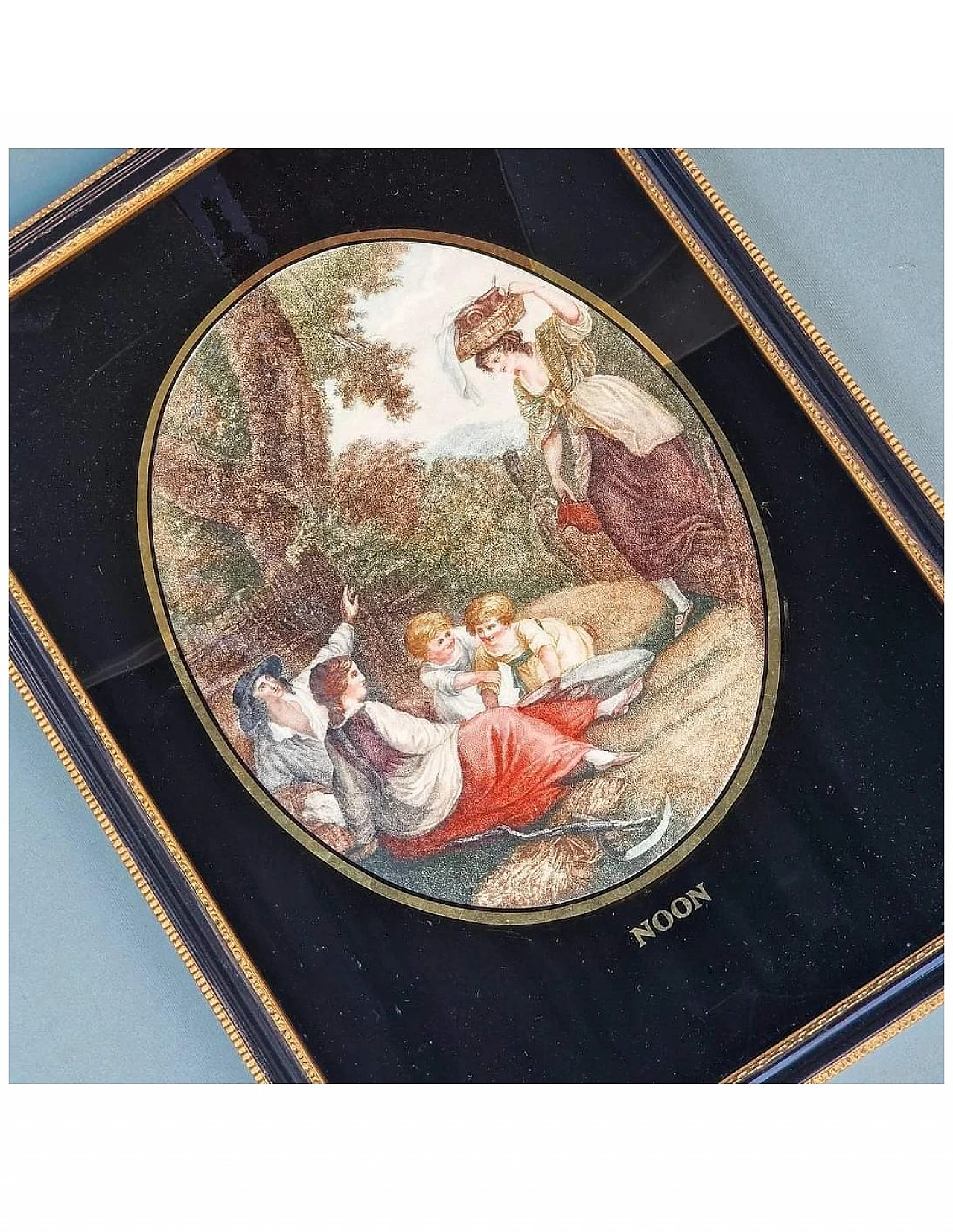 William J. Allingham, The Four Phases of the Day, engraving, 1920s 5