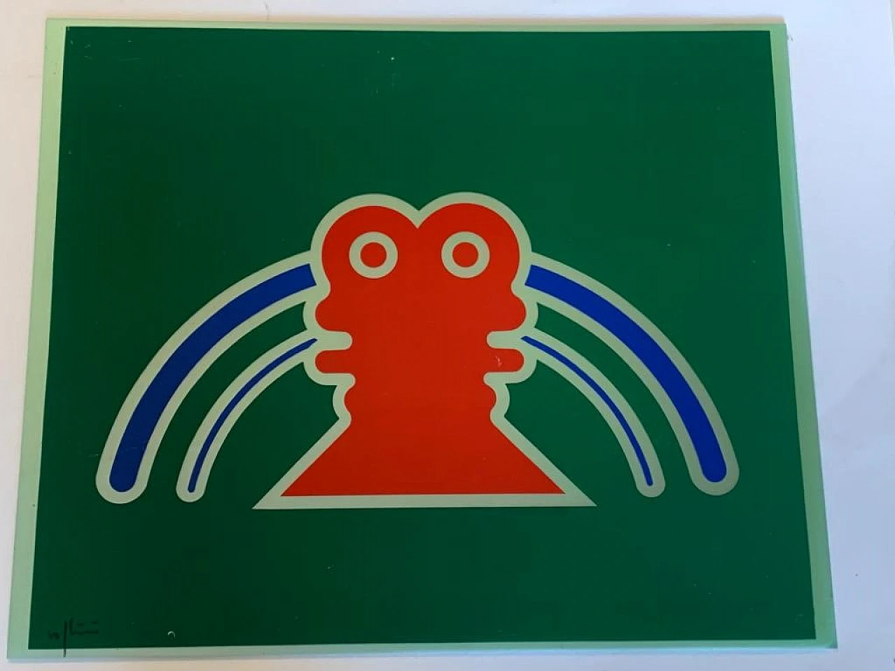 Renato Volpini, Elemento antropomorfo a collage, plastica, 1971 6