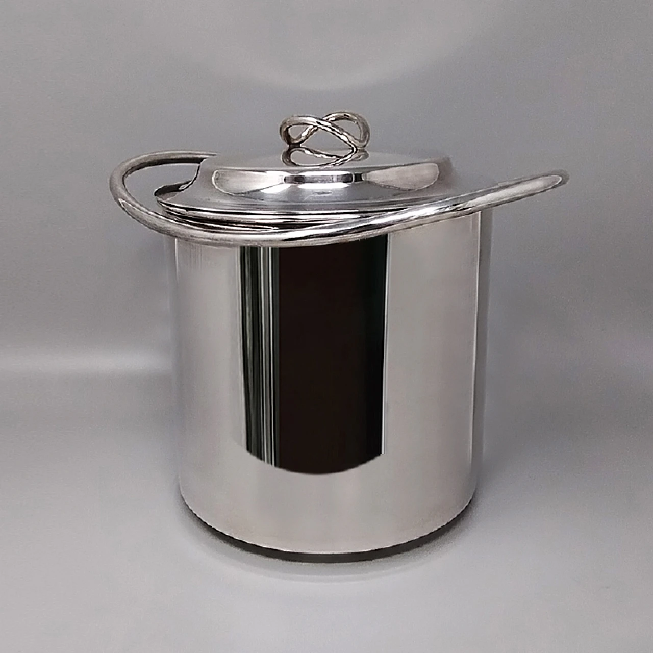 Silver-plated ice bucket by Sheratonn, 1960s 6