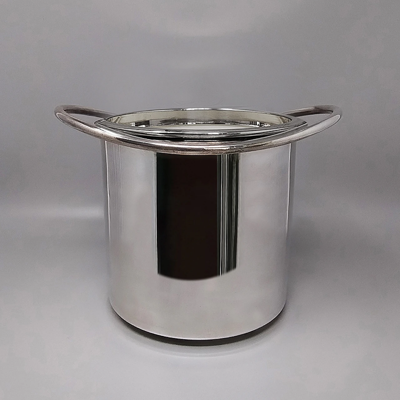 Silver-plated ice bucket by Sheratonn, 1960s 7