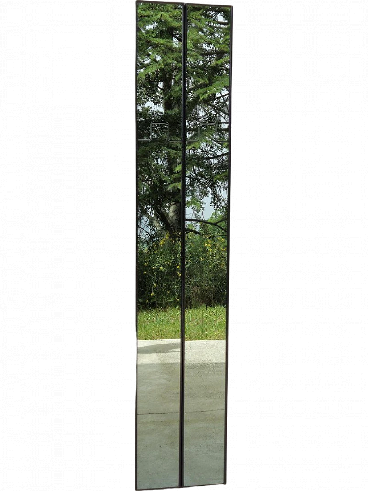 Pair of Gronda mirrors by Luciano Bertoncini for Elco, 1970s 10