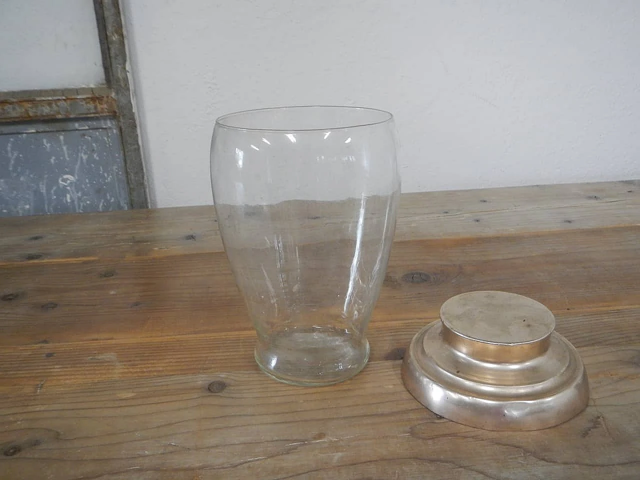 Vaso da negozio con dosatore, anni '50 3