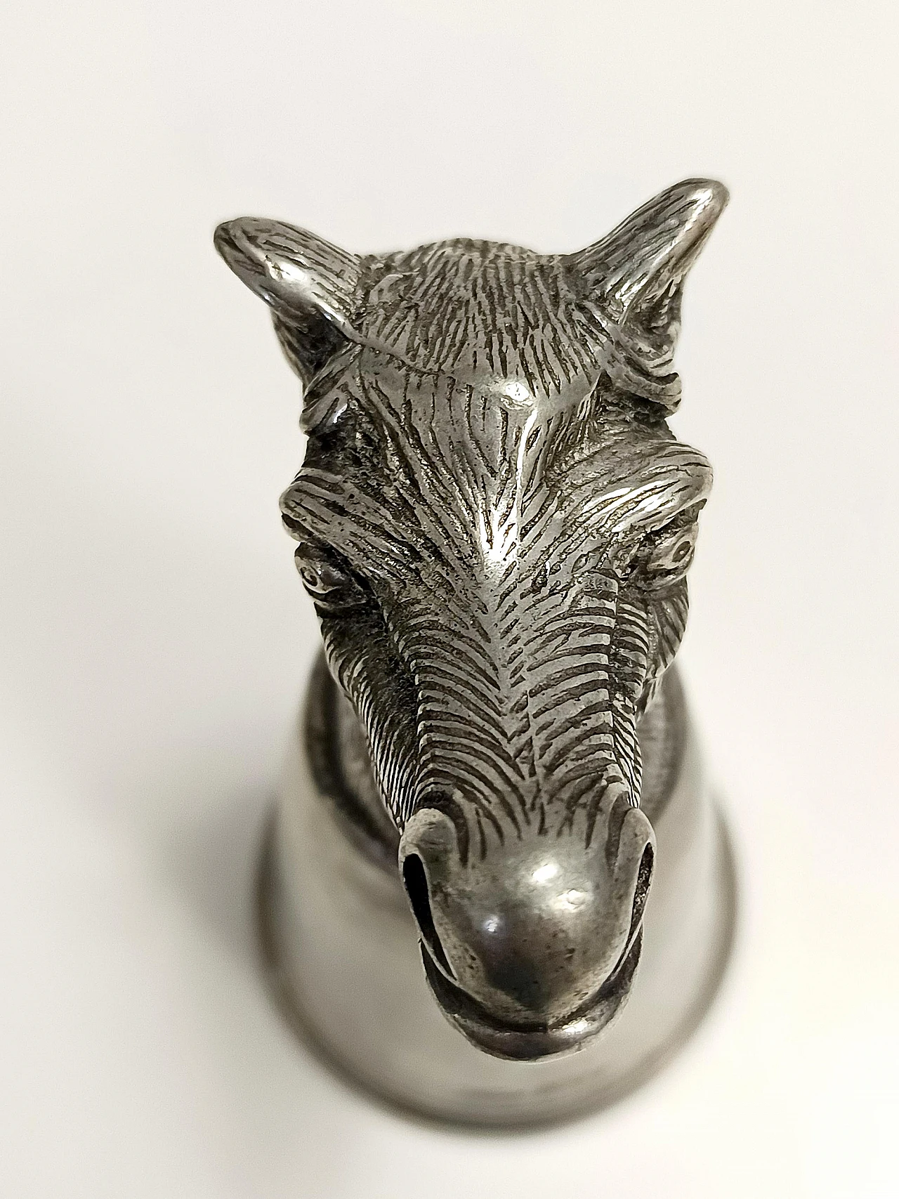 Stirrup cup with moose head by Gucci for Forst, 1970s 12