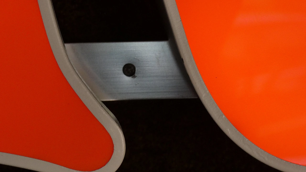 Insegna luminosa in alluminio e vetro acrilico, anni '60 14