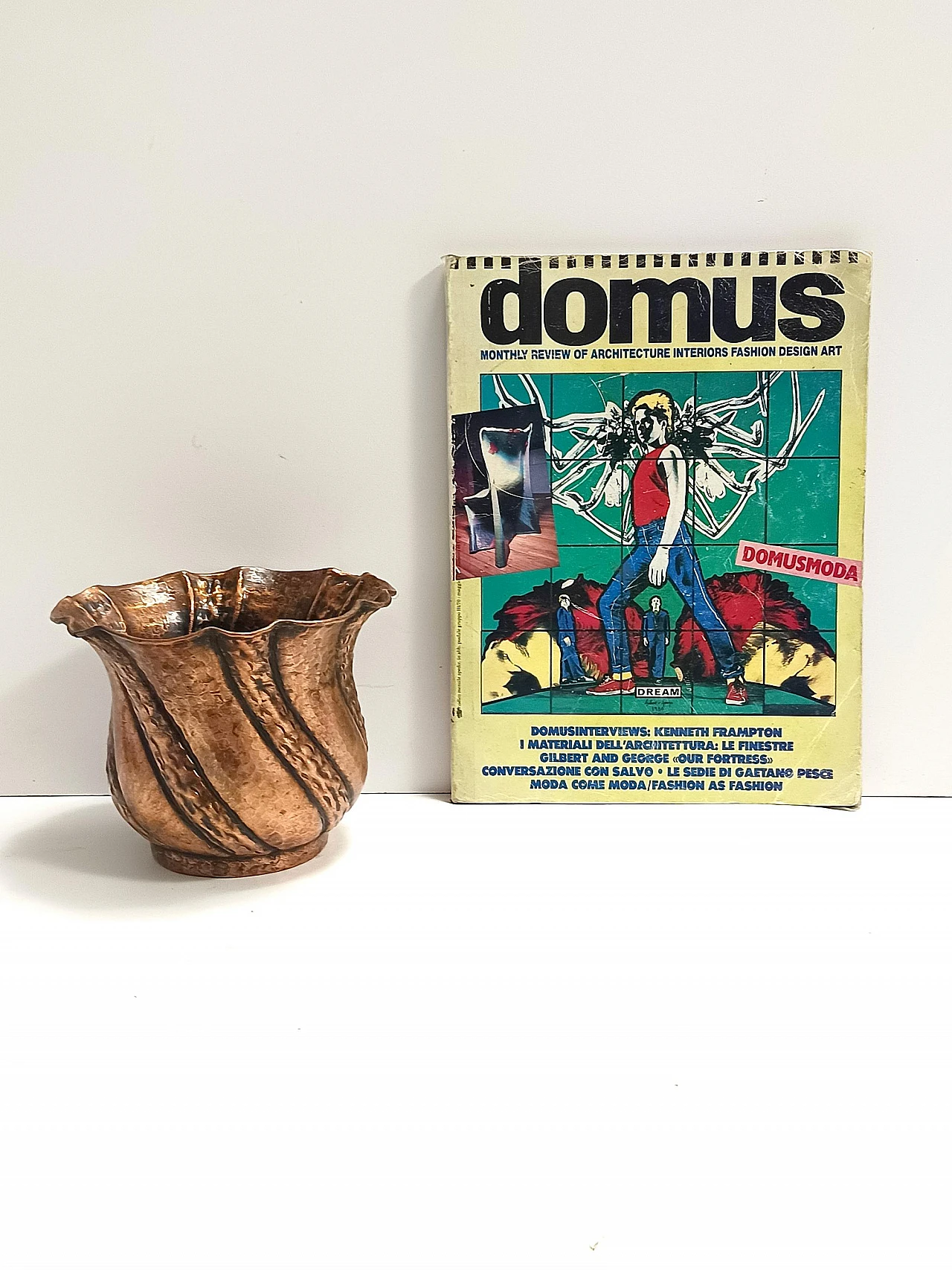 Copper cachepot attributed to Egidio Casagrande, 1950s 4