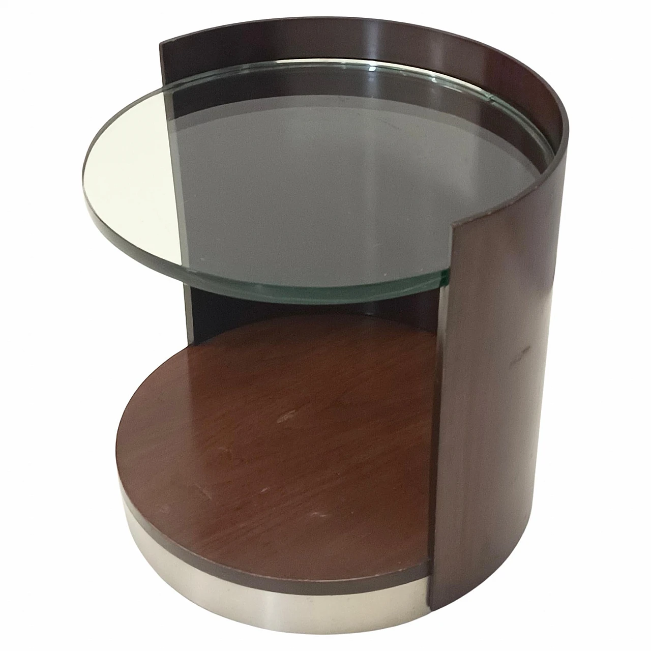 Coffee table with casters by Gianni Moscatelli for Formanova, 1970s 1