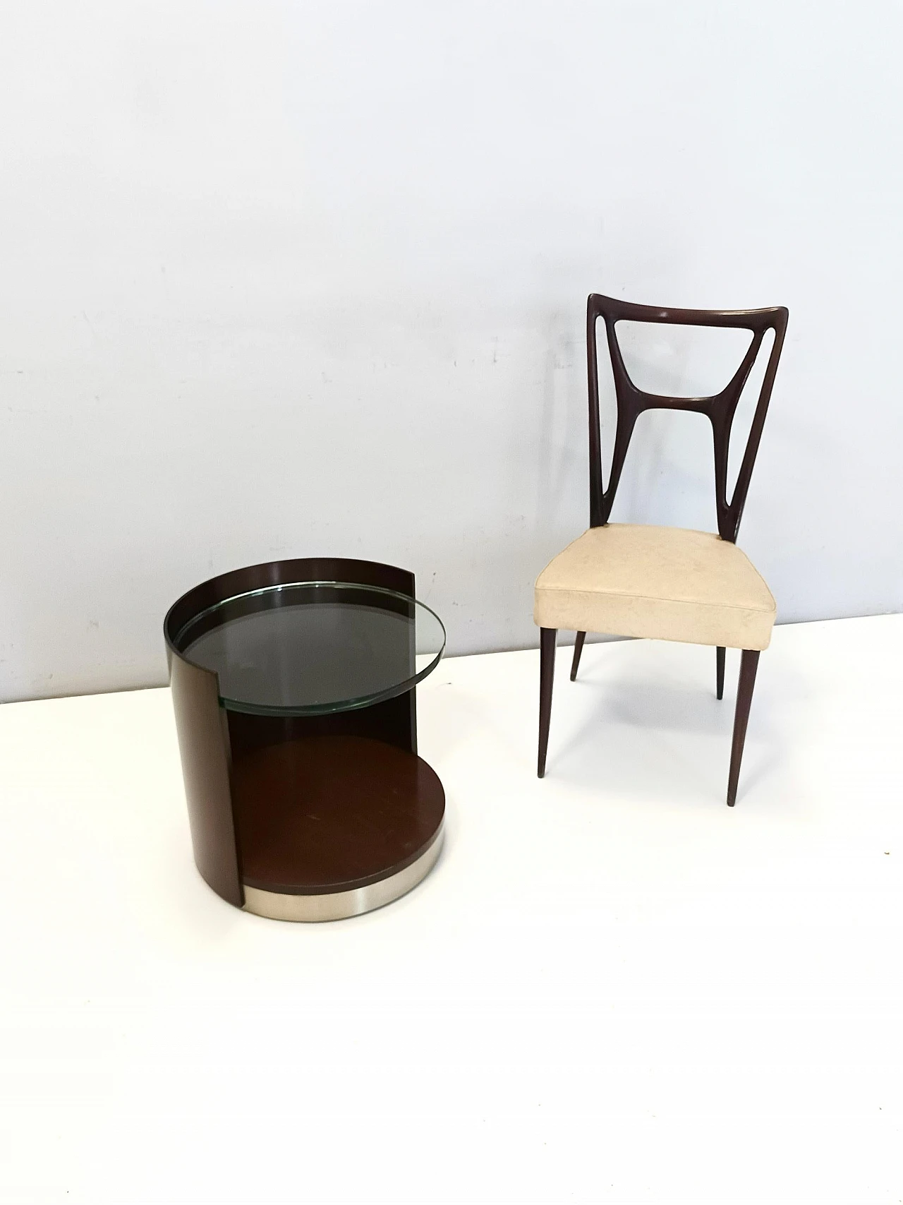 Coffee table with casters by Gianni Moscatelli for Formanova, 1970s 3