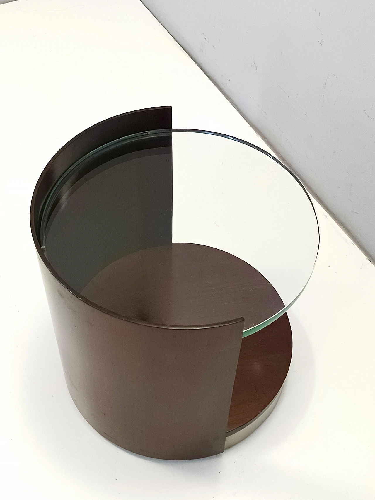 Coffee table with casters by Gianni Moscatelli for Formanova, 1970s 5