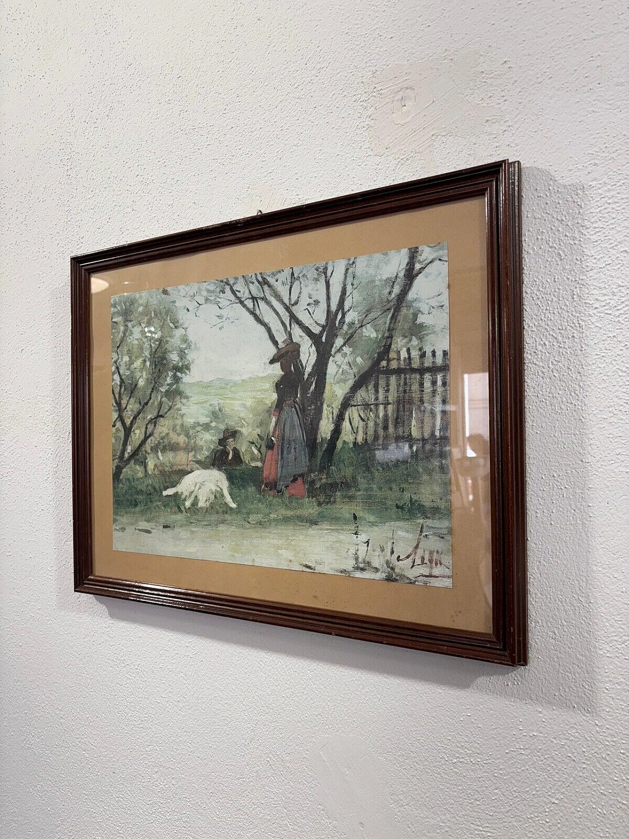 Donna, scultura in porcellana Biscuit di Capodimonte, anni '60 6