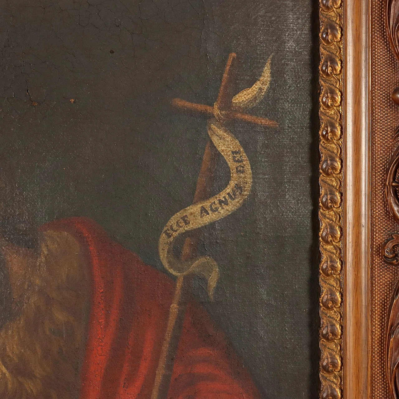 Baptism of Christ, oil on canvas, 18th century 6