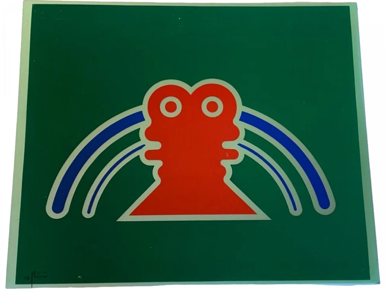 Renato Volpini, Elemento antropomorfo a collage, plastica, 1971 11