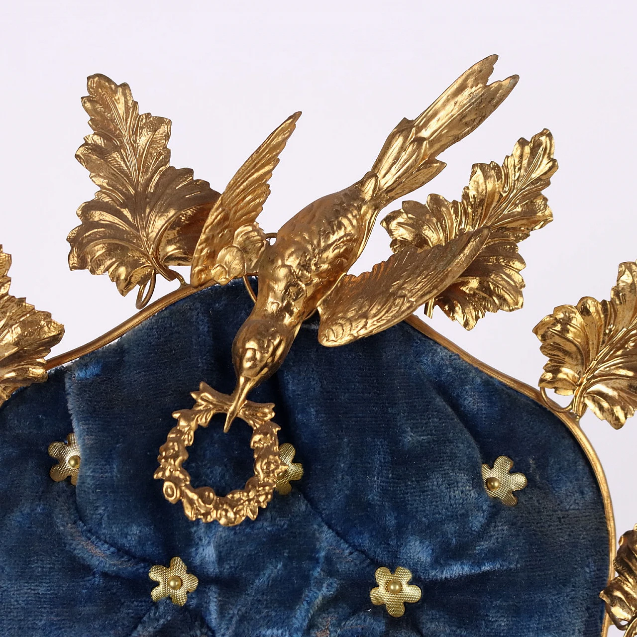 Maria Bambina in cera, tessuto, metallo con teca, inizio '900 5