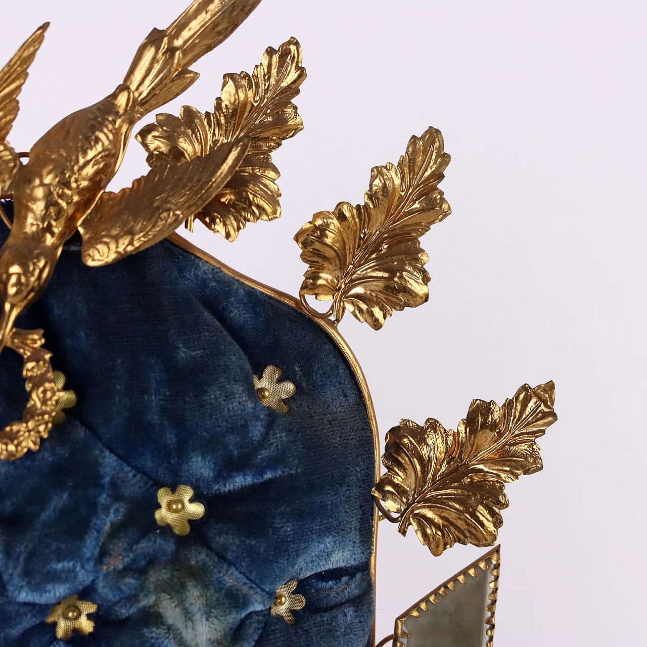 Maria Bambina in cera, tessuto, metallo con teca, inizio '900 6