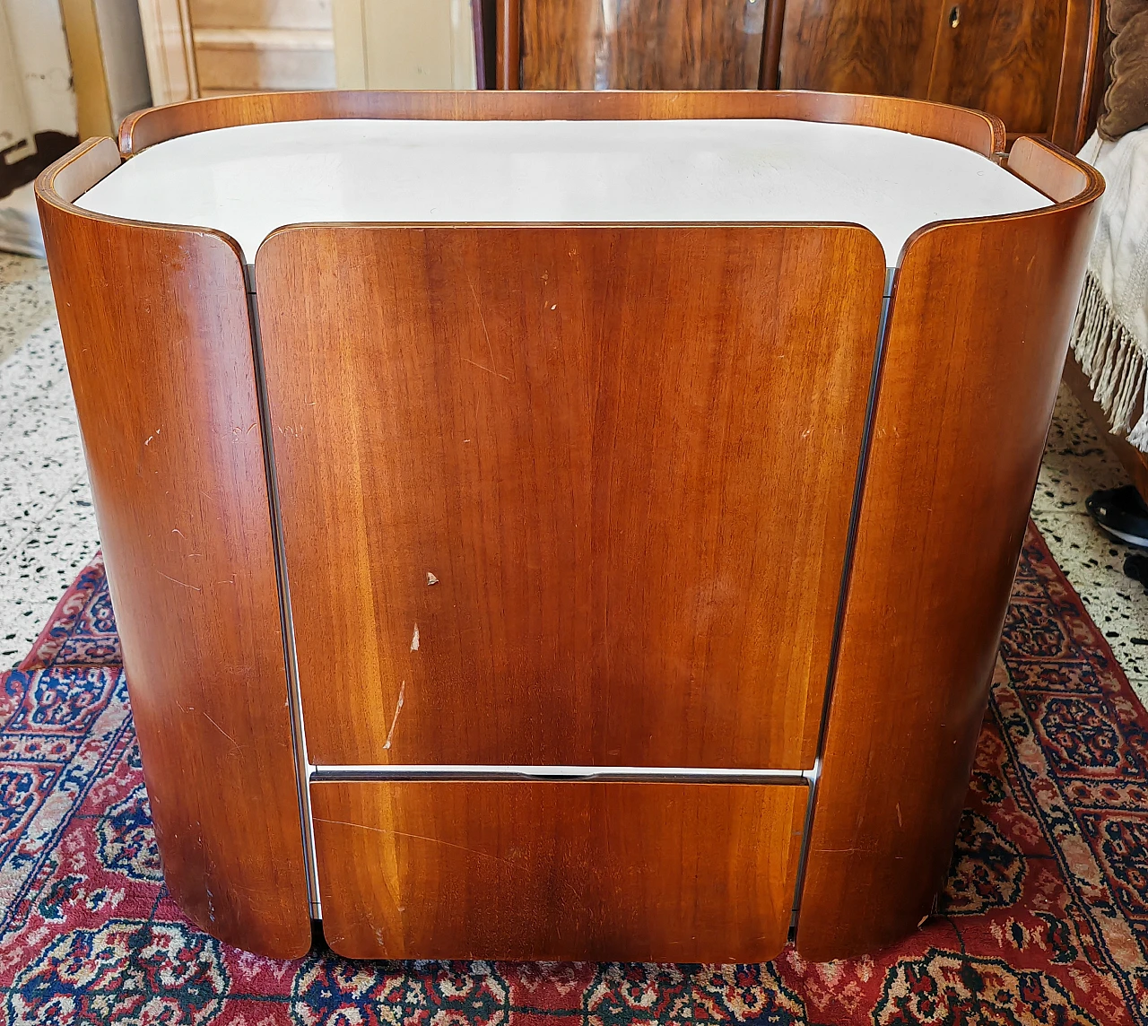 Bar cabinet with wheels by Fiarm, 1960s 2
