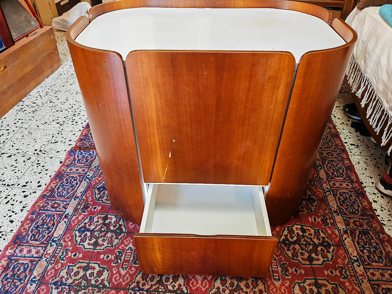 Bar cabinet with wheels by Fiarm, 1960s 4