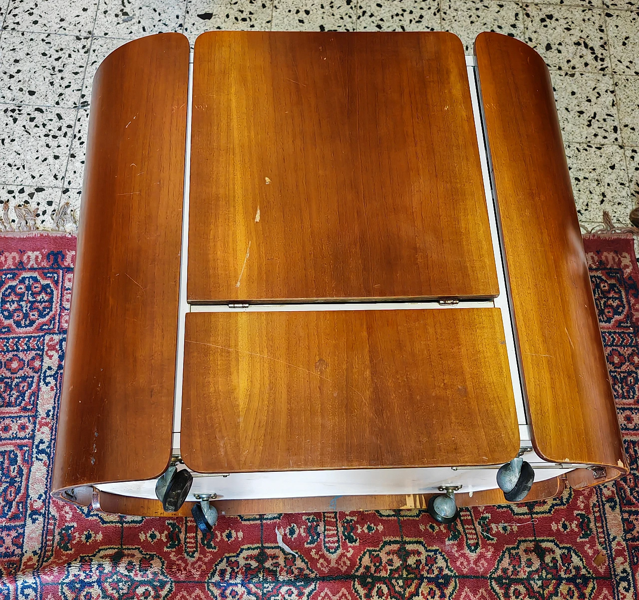 Bar cabinet with wheels by Fiarm, 1960s 8