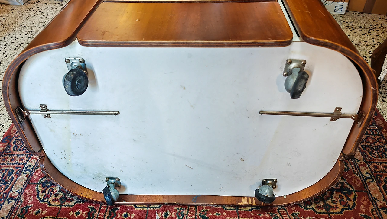 Bar cabinet with wheels by Fiarm, 1960s 9