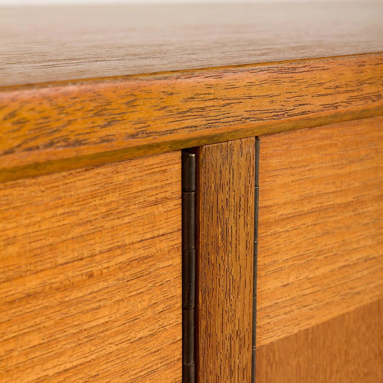 Scandinavian two-bay teak bookcase, 1970s 20