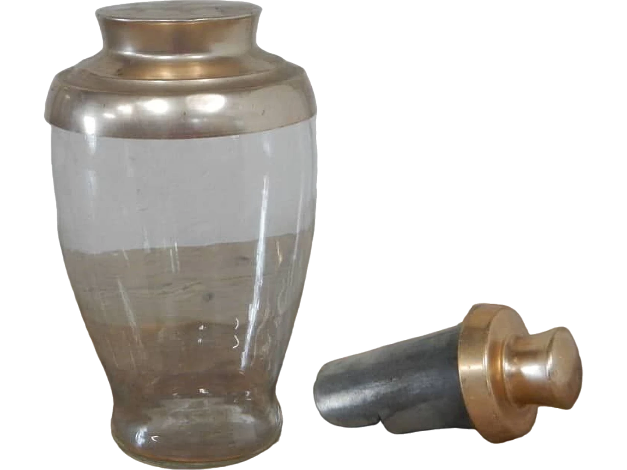 Vaso da negozio con dosatore, anni '50 9