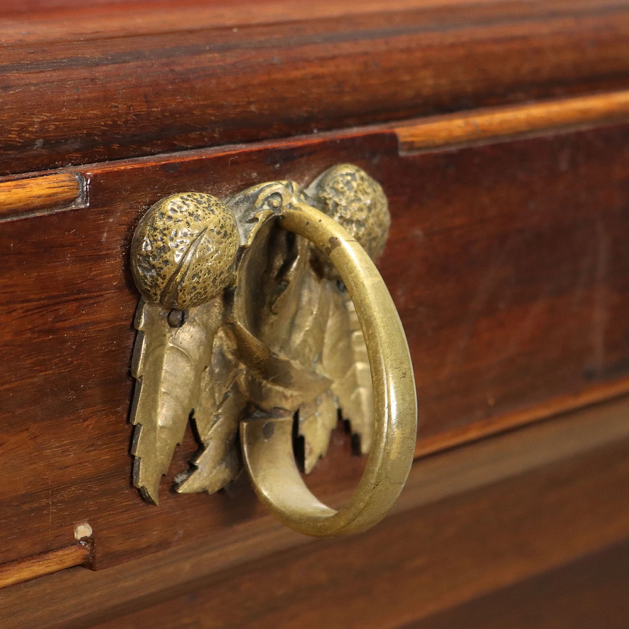 Mahogany sideboard with riser by Fabbrica Italiana di Mobili 10