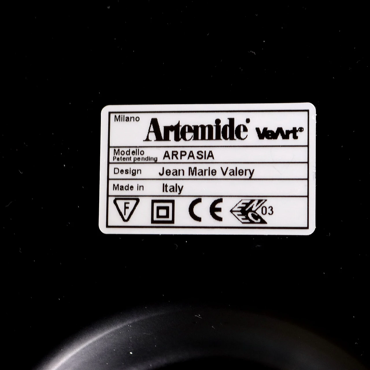 Arpasia floor lamp by Jean-Marie Valerie for Artemide, 1990s 9