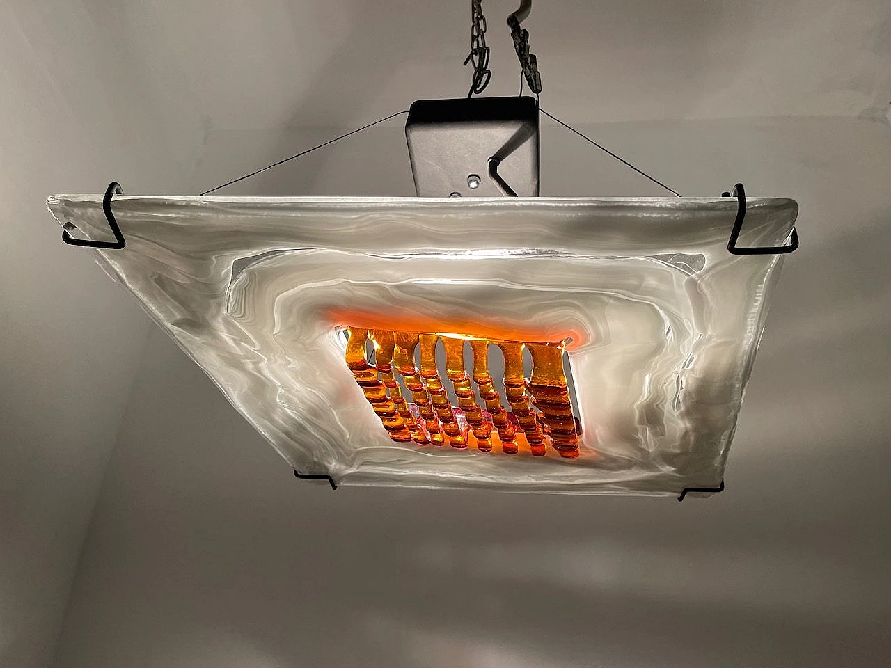 Lampadario Aquilone R60 in vetro di Murano di La Murrina 9