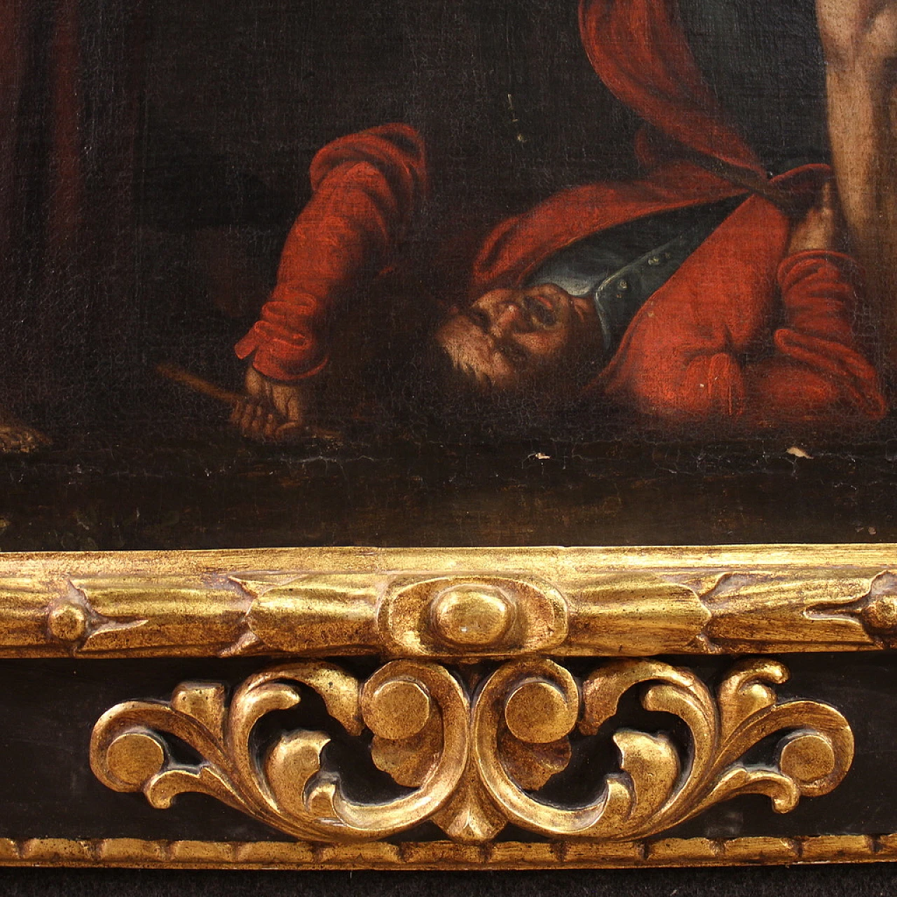 Cattura di Cristo, dipinto a olio su tela, seconda metà del '600 7