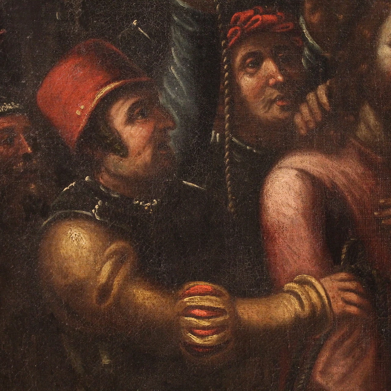 Cattura di Cristo, dipinto a olio su tela, seconda metà del '600 9