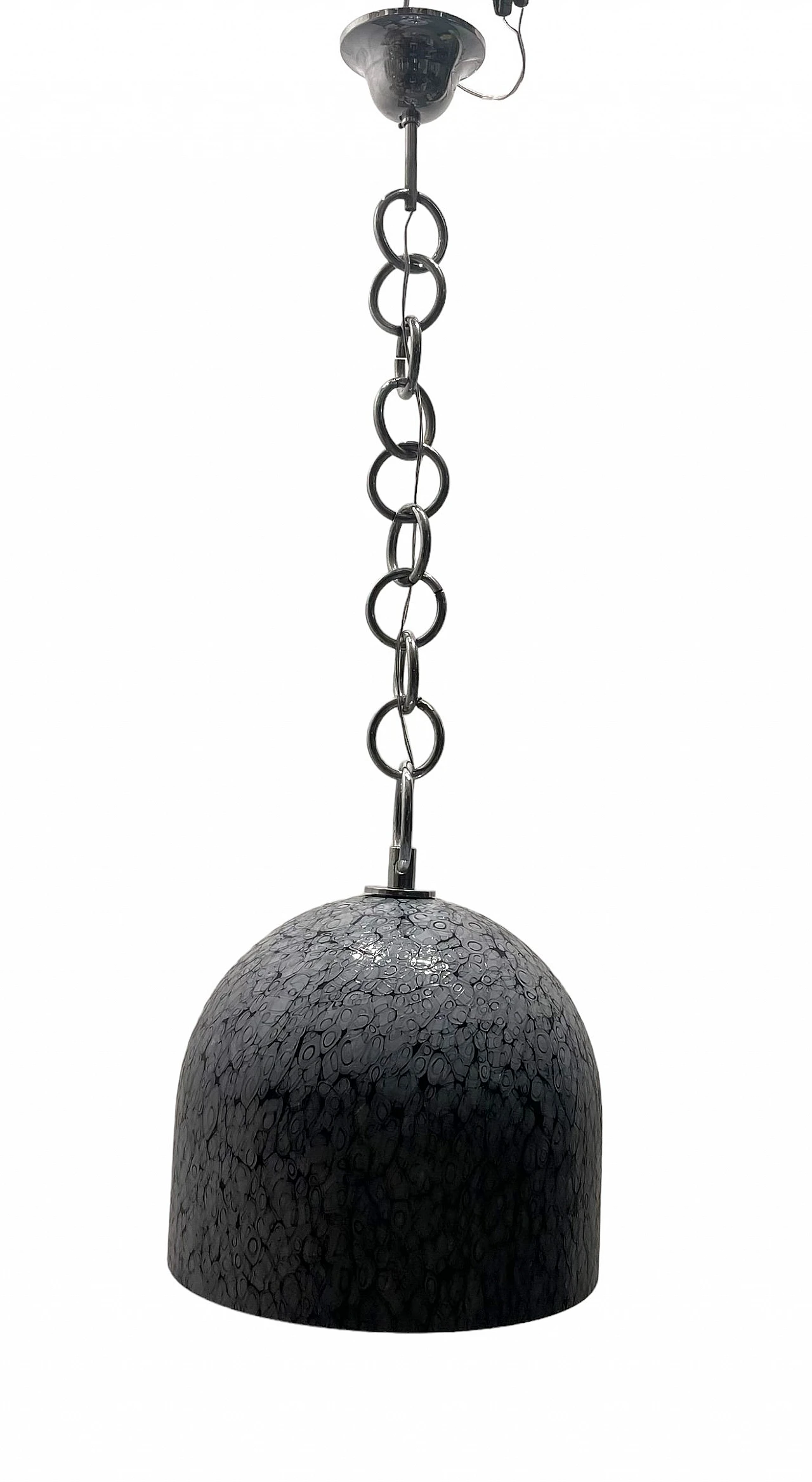 Neverrino chandelier in Murano glass by Gae Aulenti, 1970s 1