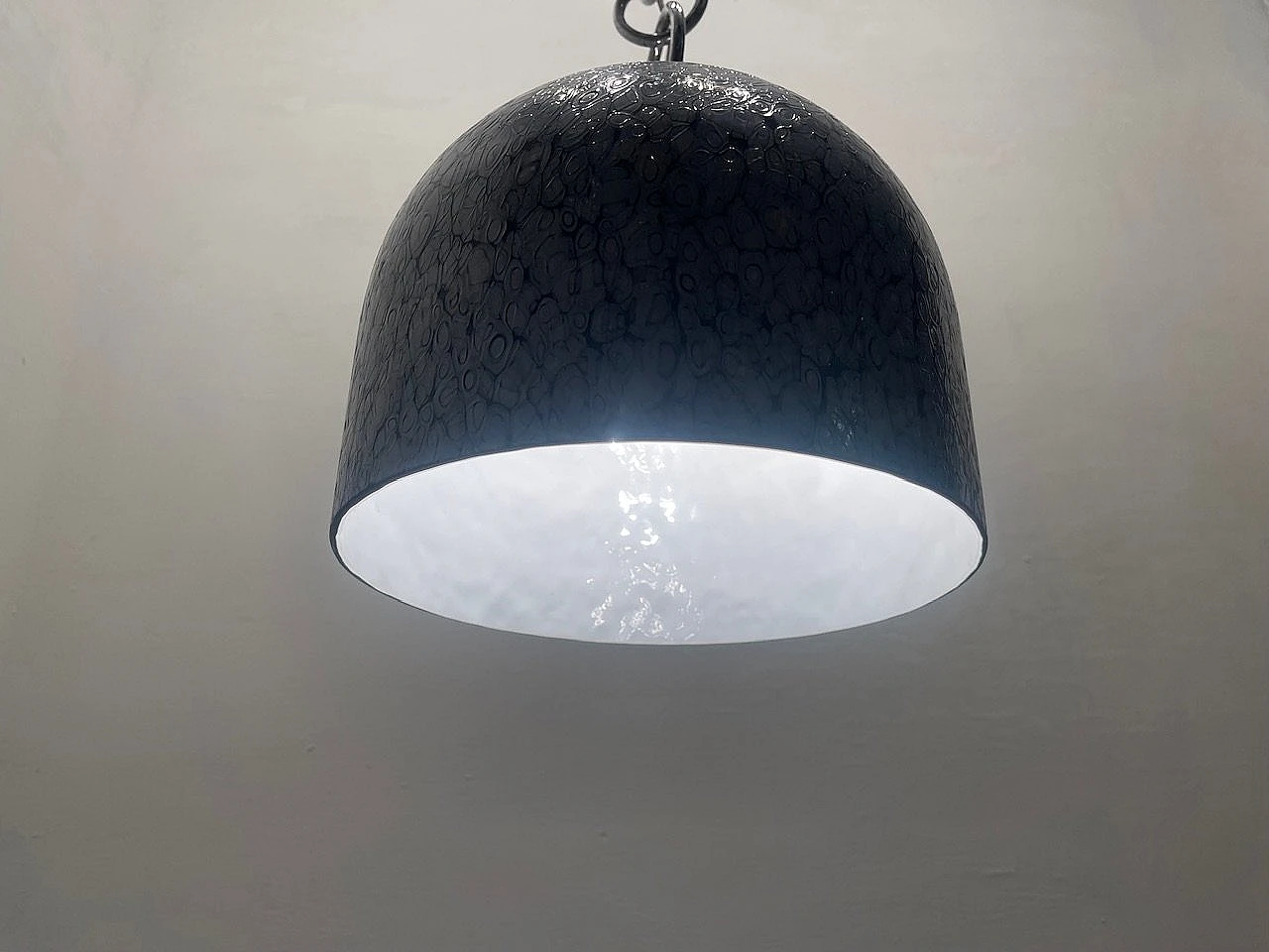 Neverrino chandelier in Murano glass by Gae Aulenti, 1970s 8