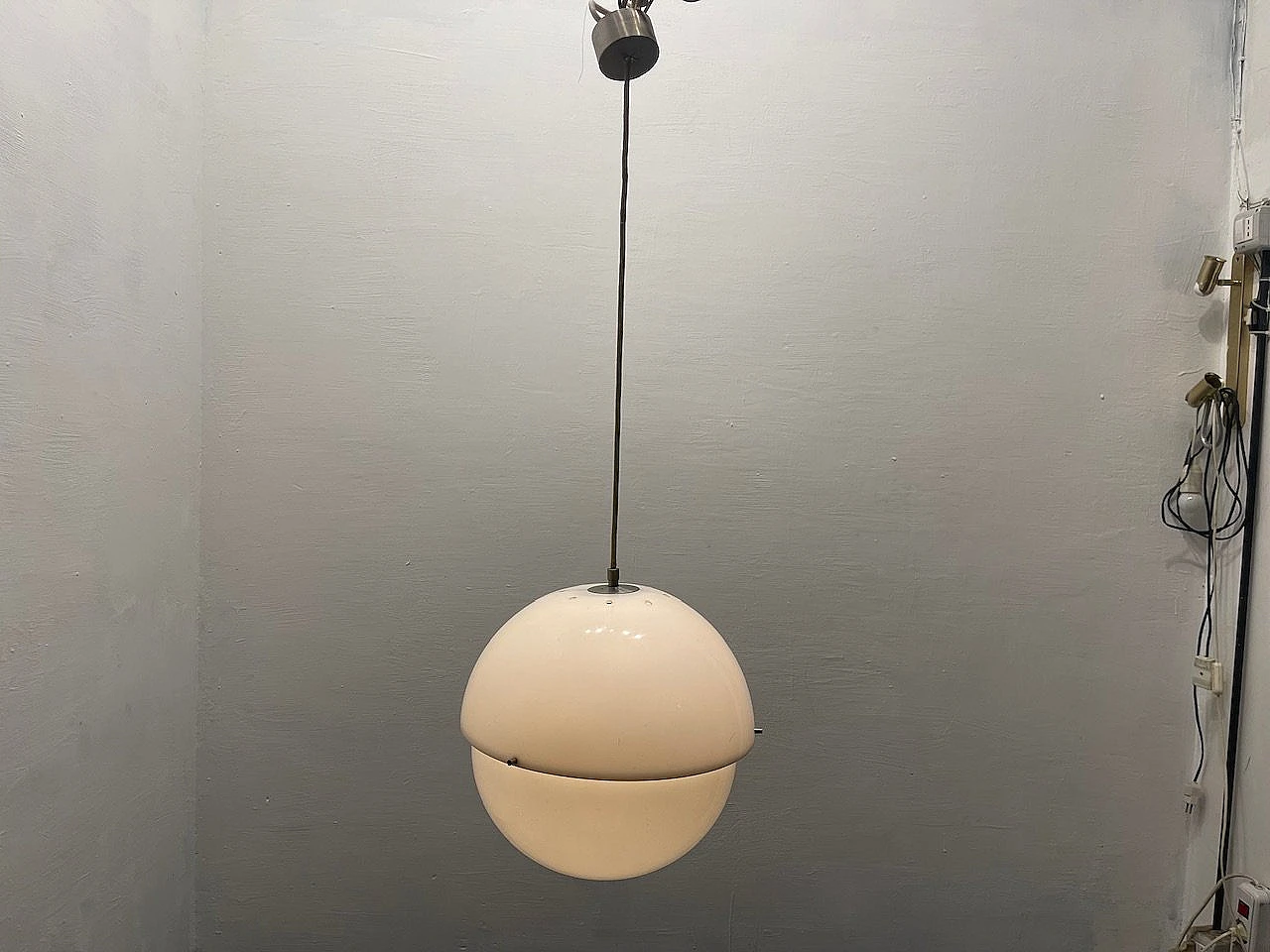 Chandelier 4022 by Luigi Bandini Buti for Kartell, 1967 4