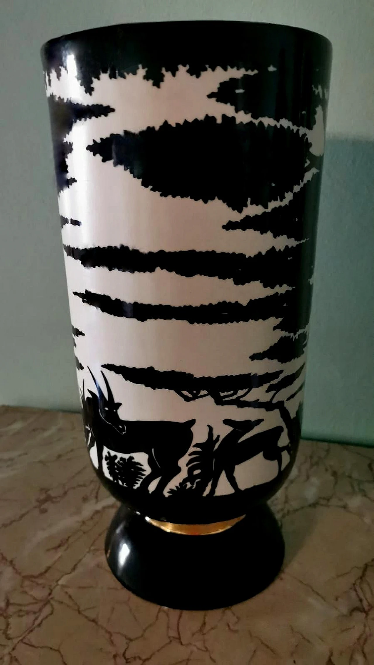 Vaso in porcellana di Nicolas Blandin, anni 2000 3