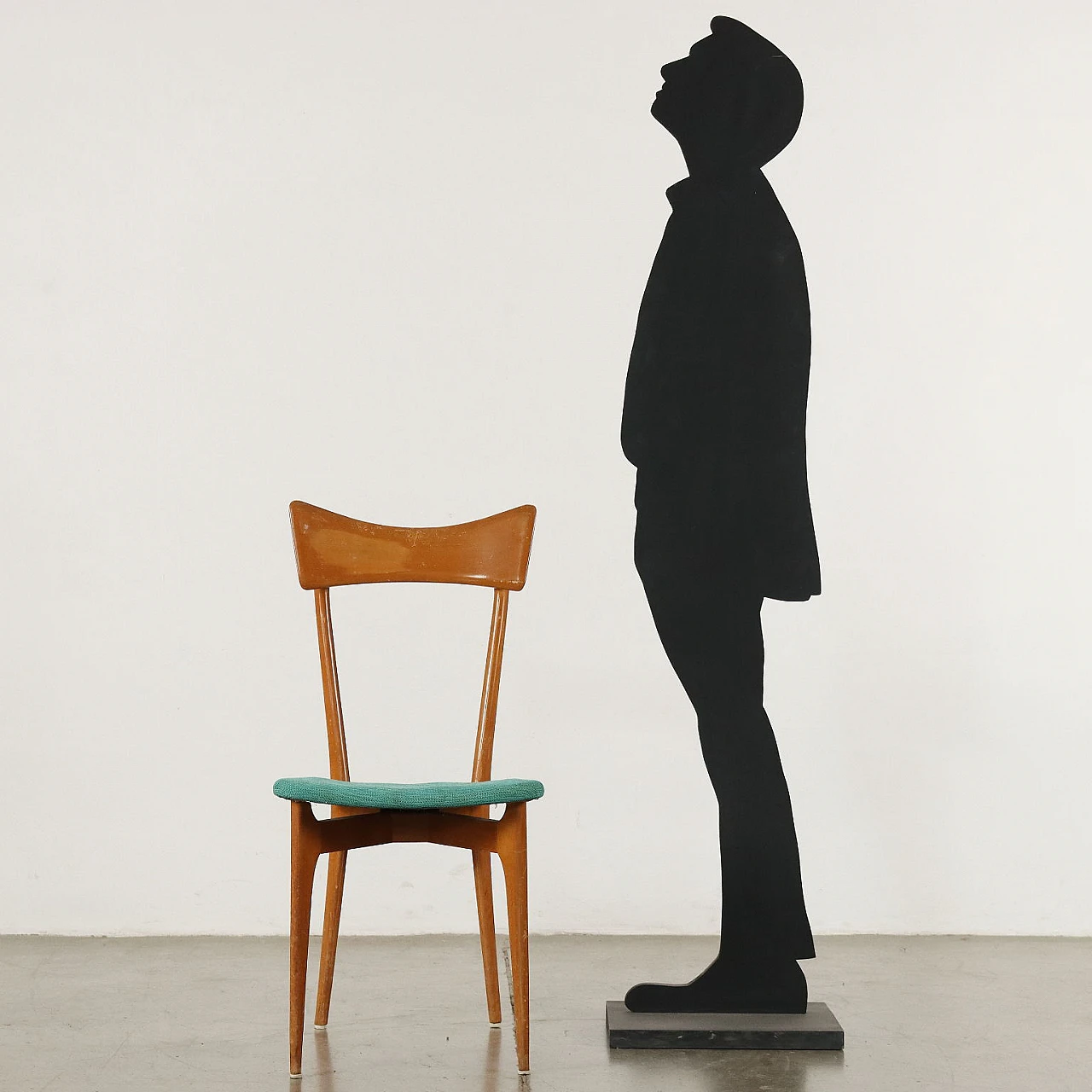 Sedia nello stile di Ico Parisi, anni '50 2