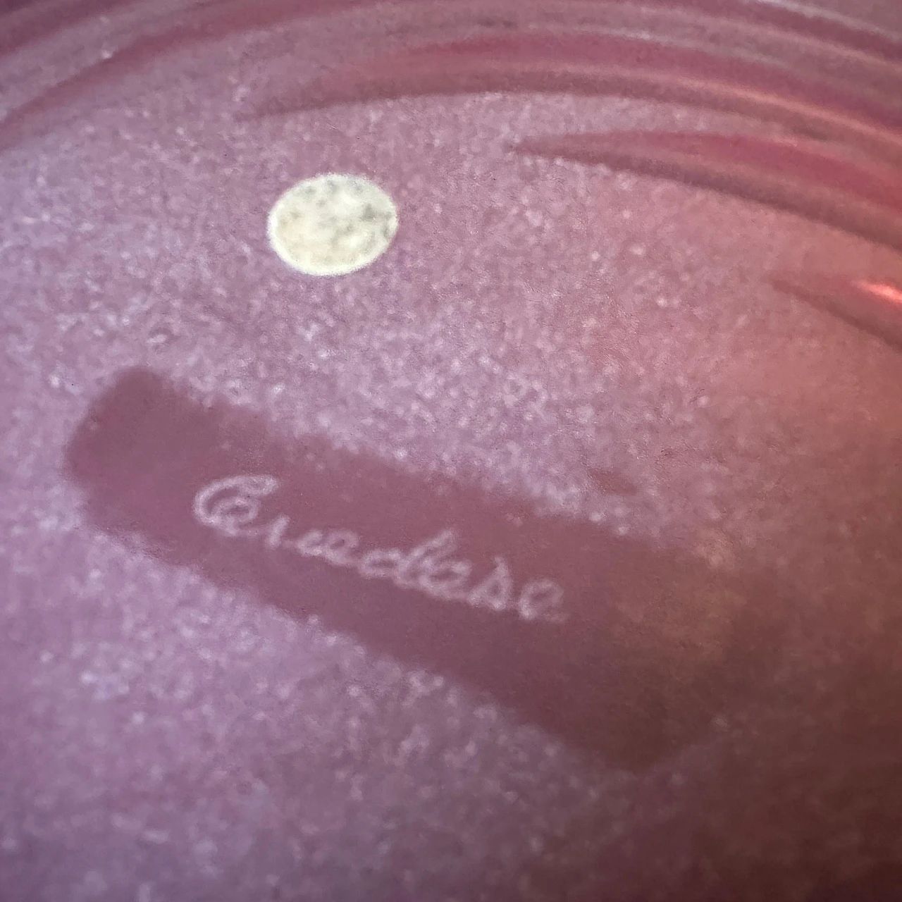 Ciotola in vetro di Murano Scavo viola di Cenedese, anni '70 11