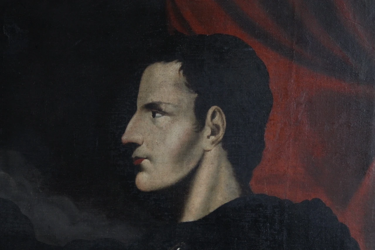 Julius Caesar, oil painting on canvas, 18th century 3