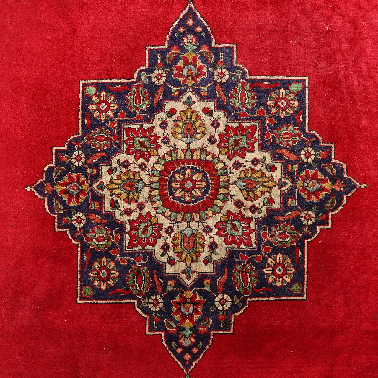 Tappeto iraniano Tabriz in cotone e lana 4