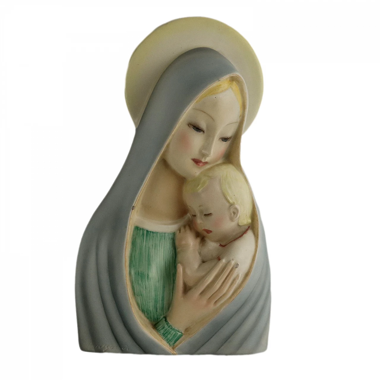 Madonna and Child by Lino Berzoini for Ars Pulchra, 1930s 1