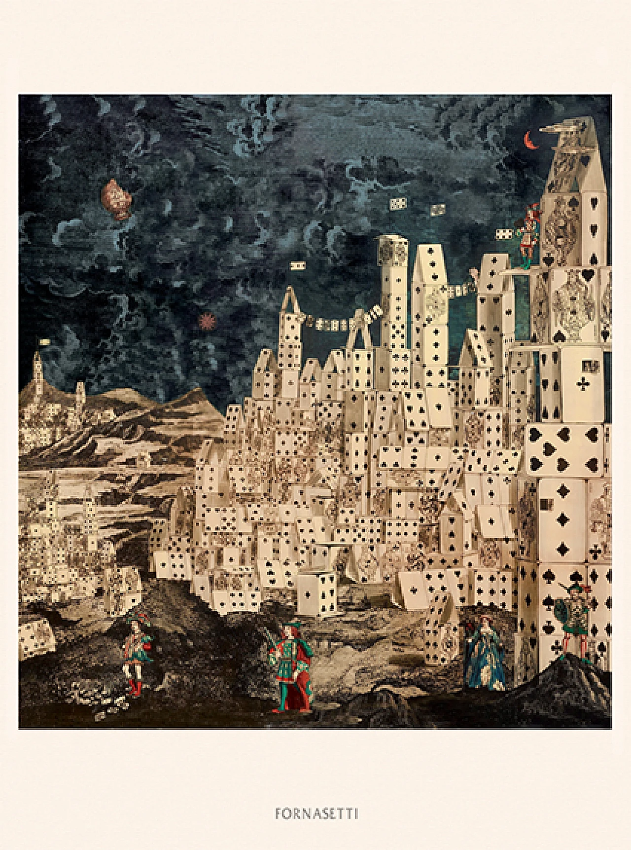 26 Theme and Variations postcards by Piero Fornasetti, 2000s | intOndo