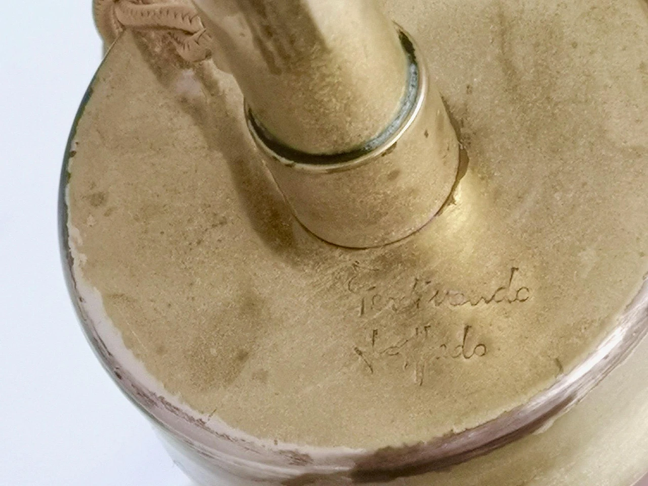 Pair of plexiglass and brass lamps by F. Loffredo, 1980s 16