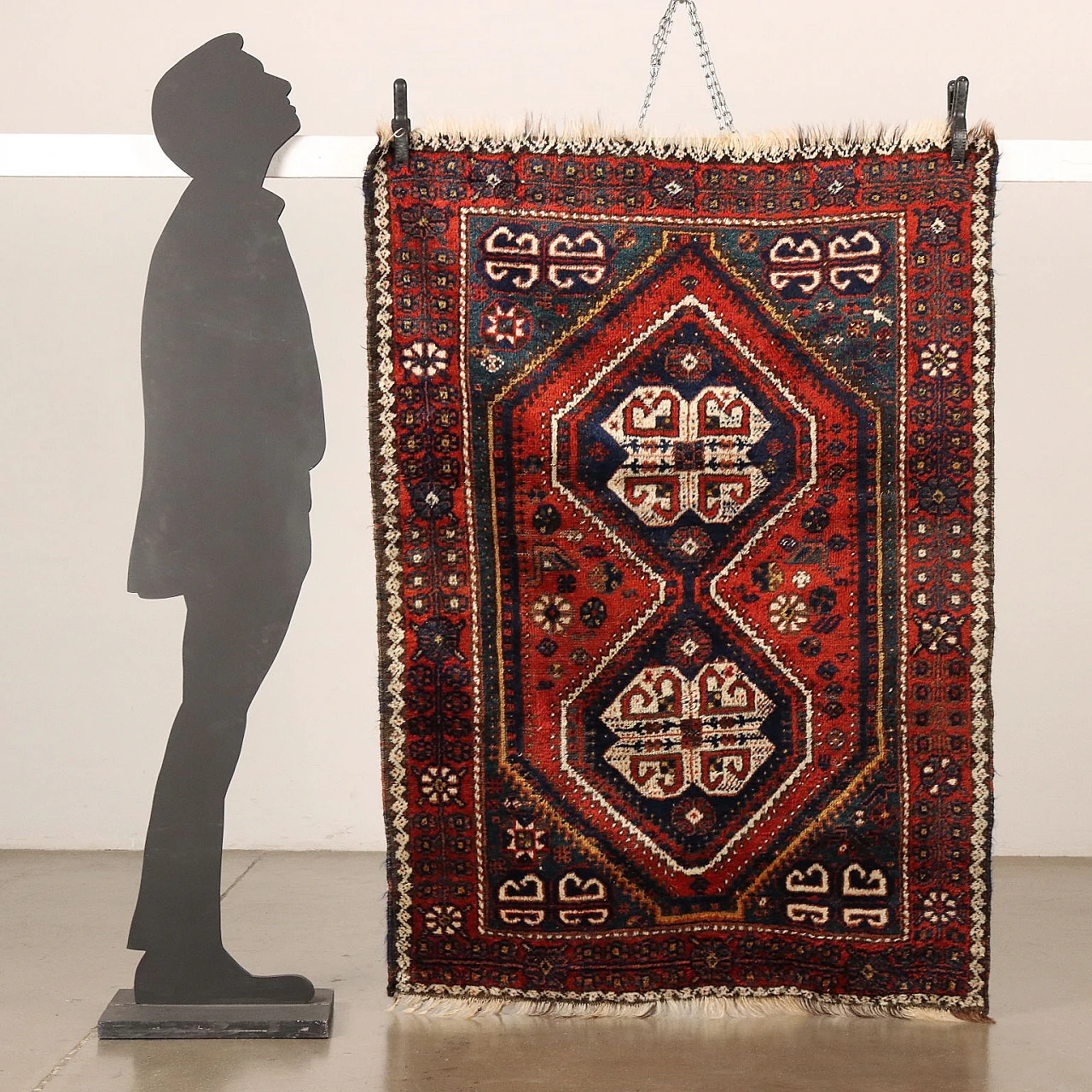 Iranian Afshari wool carpet 2