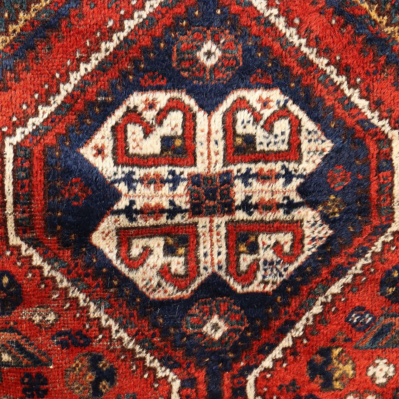 Iranian Afshari wool carpet 3